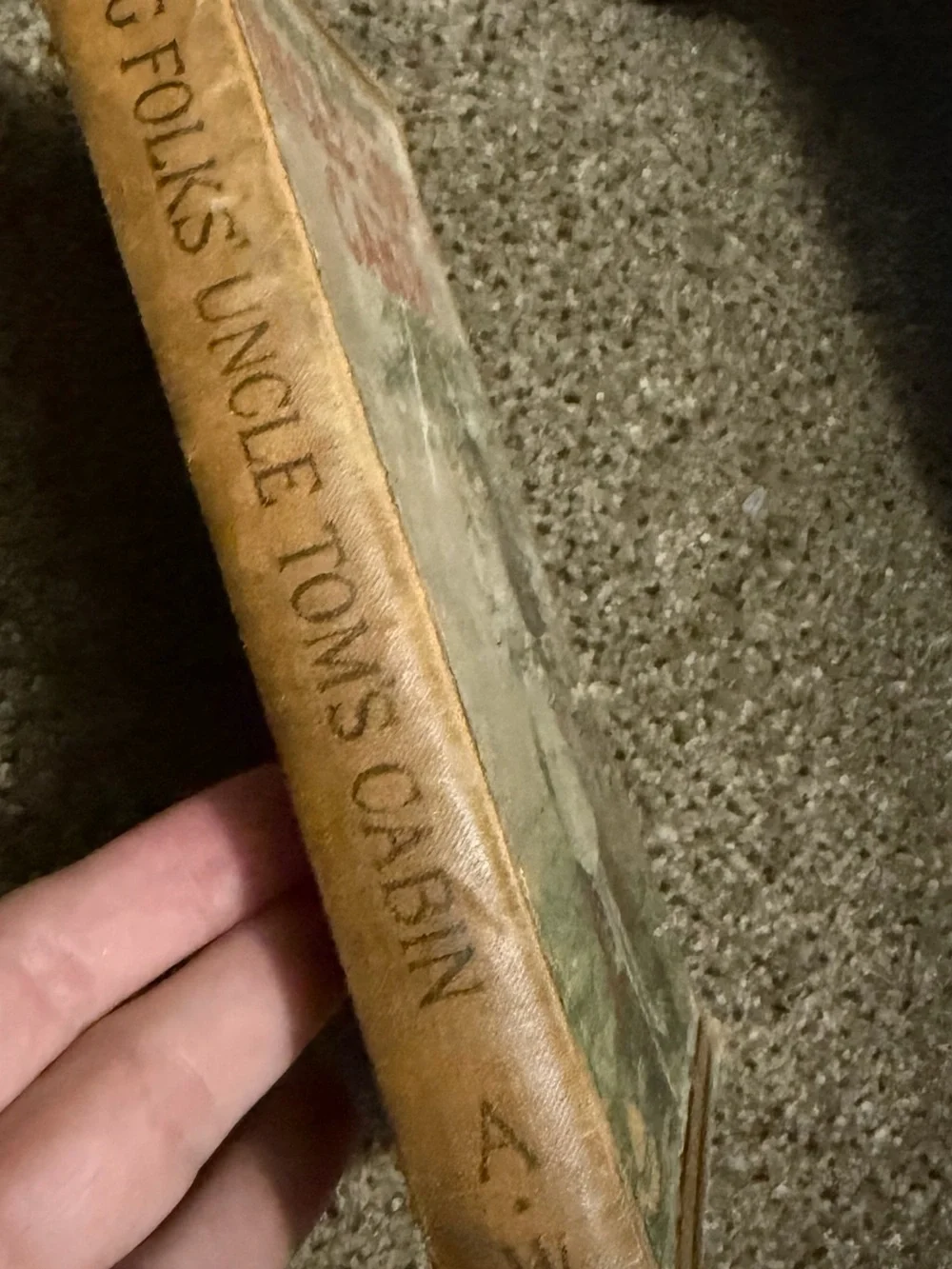 Classic Kids' 1932 vintage book - My uncle Toms cabin